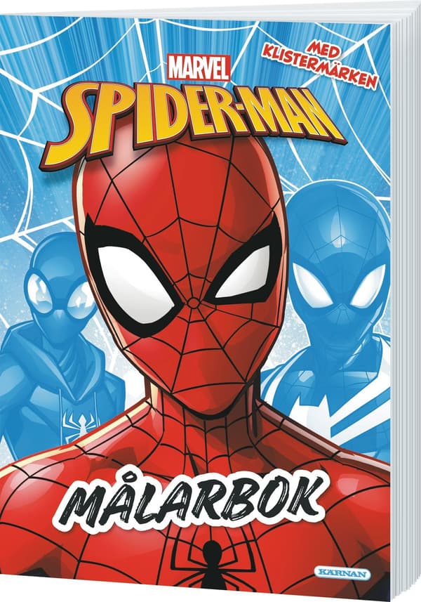 Spiderman Malebog med klistermærker multifärg multicolor