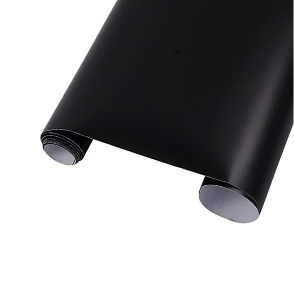 Matt Svart Vinylfolie med Luftkanalteknik - 22*130cm - Perfekt för Utomhusanvändning på Bilar_xx 0.1