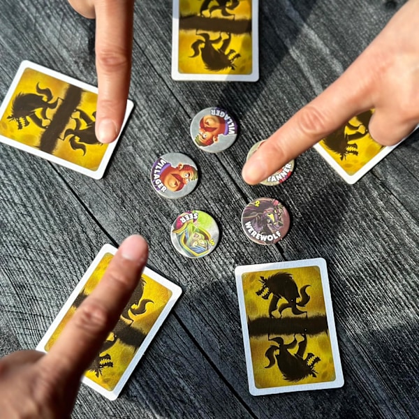 One Night Ultimate Werewolf – Roligt Partyspel för Barn & Vuxna | Engagerande Social Deduktion | Snabbt Speltempo | Hemliga Roller & Bluff