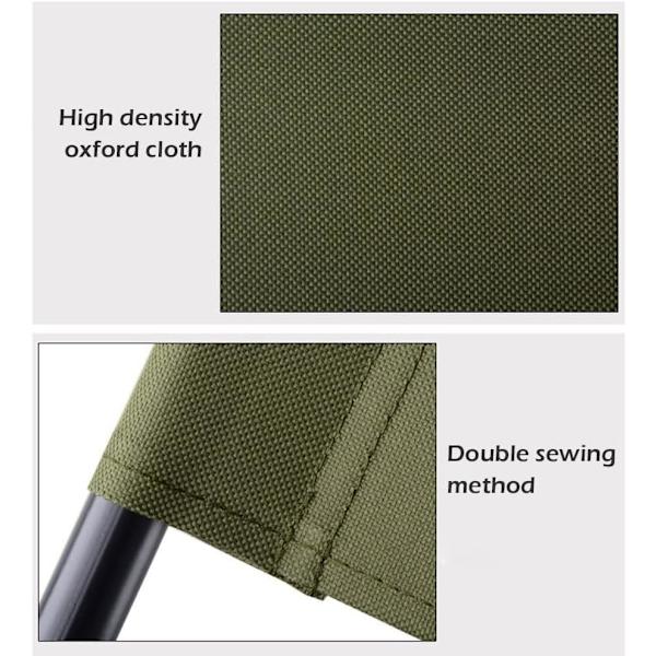 Foldbar Have-Stol med Opbevaring Bærbar Campingstol Robust Foldbar Stol Bærepose