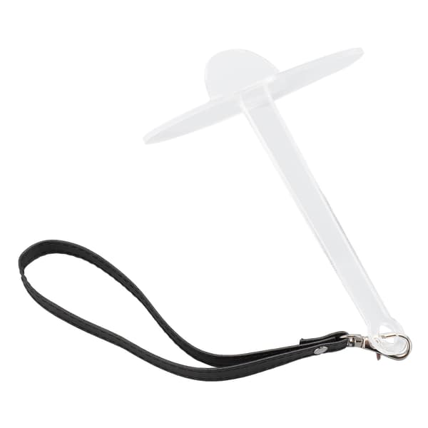 YX071-2 2 stk. Akryl Bærbar Garnholder for Håndledd, Transparent