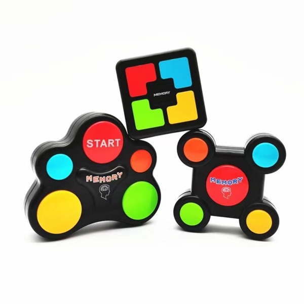 Luminous Memory-spel handhållet elektroniskt leksaksbrädspel Square