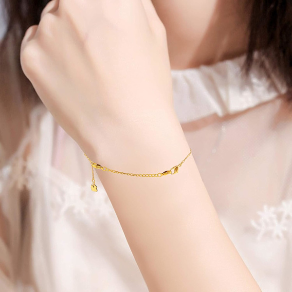 8 st Halsbandförlängare, guld 5/7,5/10/15 cm, stål 5/7,5/10/15 cm