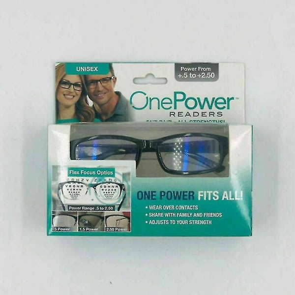 Otwoo Otwoo One Power Autofokus Presbyopia Läsglasögon Läsare Justerbar 0,5-2,5 unisex