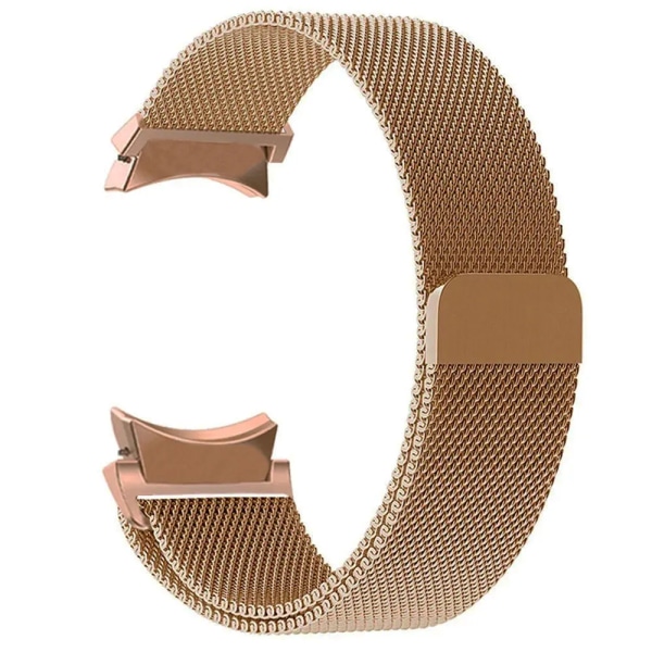 20mm bånd for Samsung Galaxy Watch 6/5/4/Classic 47mm 43mm 40mm 44mm Milanese Loop Armbånd correa Galaxy Watch 5 pro 45mm stropp Rose gold