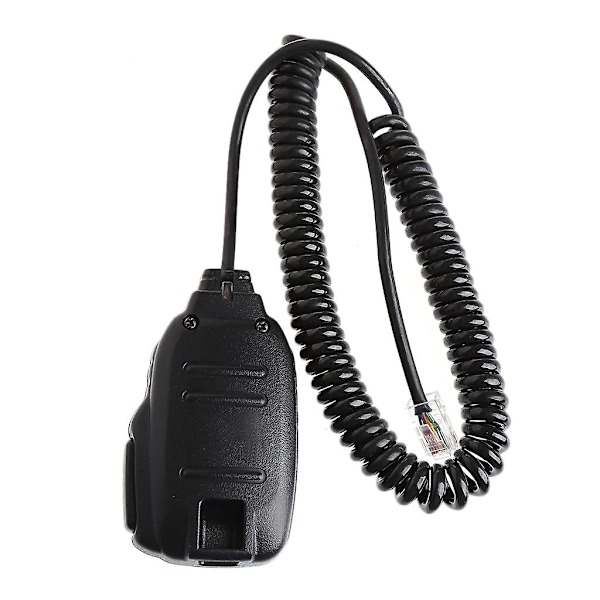 Portabel DTMF Modulär 8-Pin Fjärrhögtalarmikrofon Mic PTT HM-133V För ICOM Black