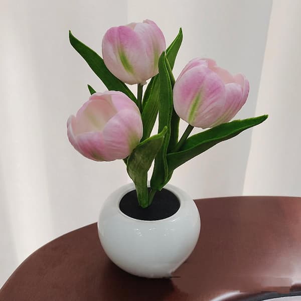 LED Blomsterlampe - Bordlampe Tulipanlamper