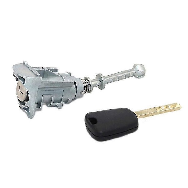 Vänster Fram Dörrlåscylinder Kit för Peugeot 407 Citroen C4 2004-2011 Picasso 2006-2008 9170.y0 9170-yujia