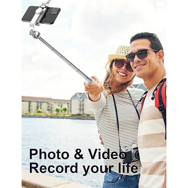 Selfie-tikku jalustalla ja kaukosäätimellä, jatkettava selfie-tikku jalustalla_xx
