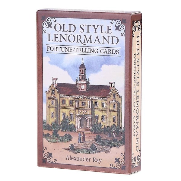 Boks Oracle Cards Old Style Lenormand Oracle Cards Tarot Cards Party Prophecy Divination Brettspill