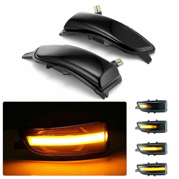 Egnet for Volvo C30 C70 S40 S60 V40 V50 V70 Ap Dynamic Led Bakspeil Indikator