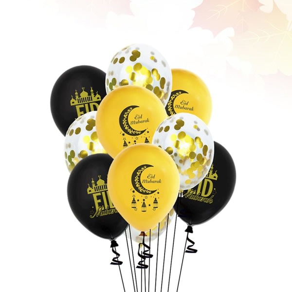 22 kpl Ilmapallot Eid Mubarak Latex Balloons Valinnainen set Eid Diy Latex Balloons(M)