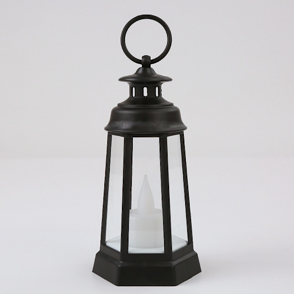 LED-lykta Lykta SVART black
