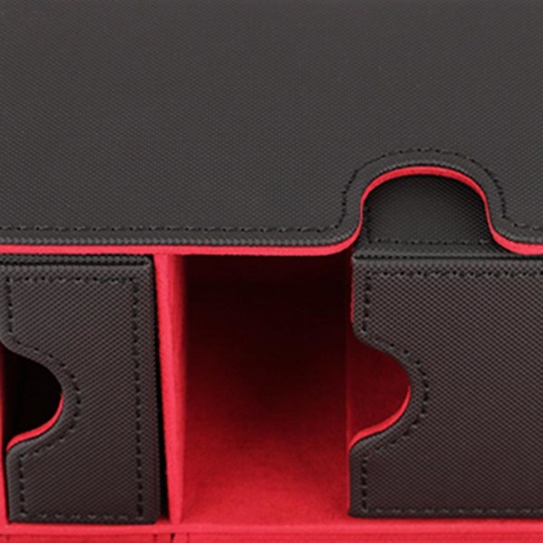 Ultra 100+ kort Deck Box Læder Cards Deck Case Til Magical All The Cards Keyforge