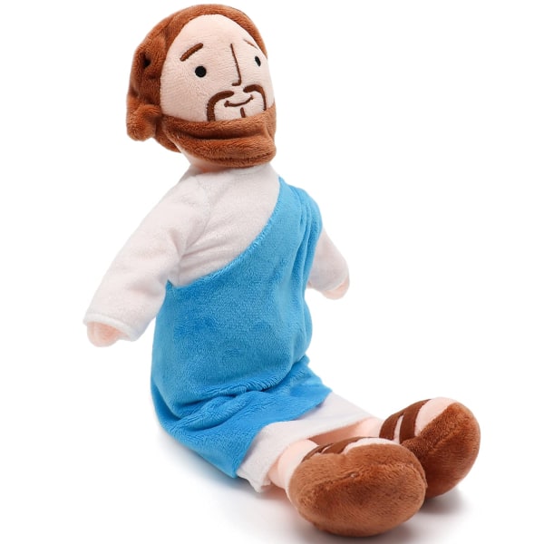 Jeesus Pehmo Ystäväni Jeesus Pehmo kristitty uskonnollinen lelu Pelastaja Pehmo kristitty uskonnollinen figuuri Koti joulukoristeet 13"