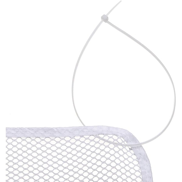 Metrin turvaverkko vauvoille ja lapsille, turvaverkko parvekkeelle ja portaisiin, vahva ja kestävä, 77 cm (korkeus) * 200 cm (pituus) (valkoinen)