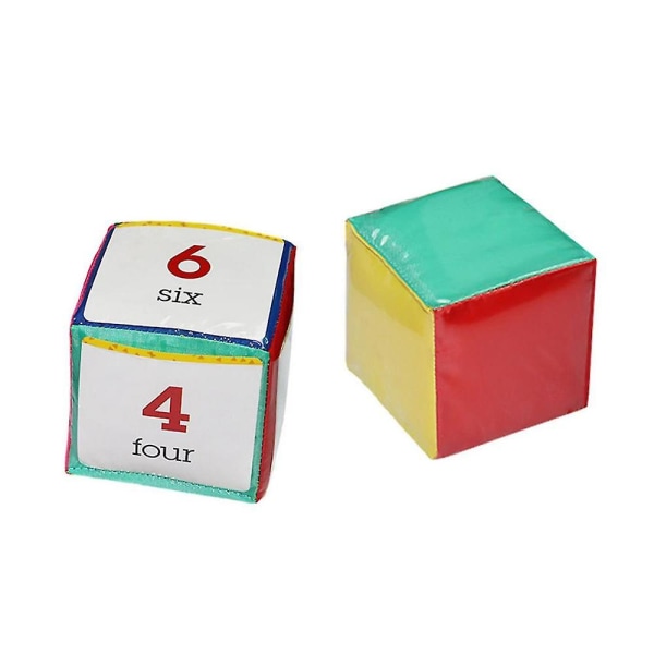 Kids DIY Education Spela spel Dice Toddler Got Square Baby Square Educational Toy