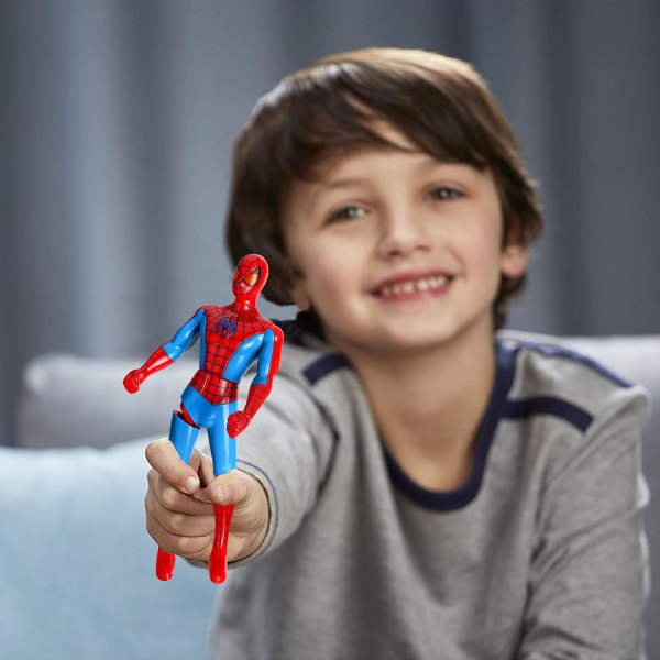 Marvel figurer, superhjältefigurer 18 cm, 4 stycken Avengers-figurer, Marvel -leksak Titan Hero-serien