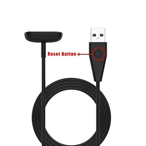 USB-laddningskabel Fitbit Charge 5 6 fitbit Luxe Tracker Ersättningsmagnetisk laddningsadapter Kompatibel med Fit bit Charge 5 6 (100cm C5)