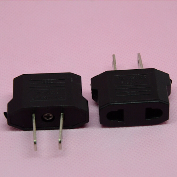 3-pak reiseadapter for reiser i USA (US til EU)