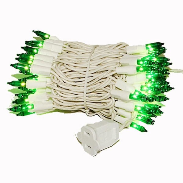 Patriotic Mini Lights, 100led, Plug In, Indoor Outdoor Party Terrass Independence Day Dekoration Gratis frakt