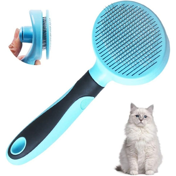 Cat brush skinning, slicker pet grooming brush for cats and little ones