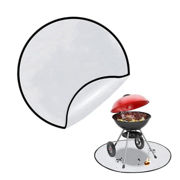 Grill och eldstad Högtemperaturmatta, värmesköld