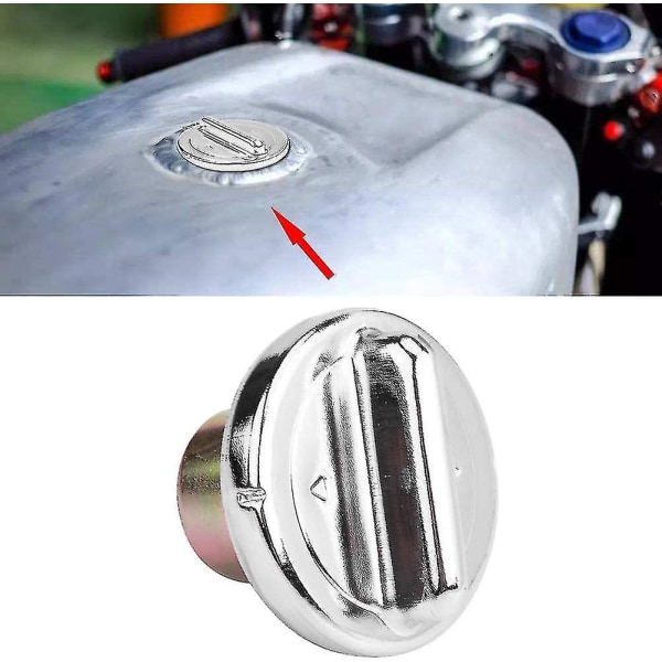 Cap, legering bränsle cap, cover för Gy6 150cc 250cc moped skoter cap