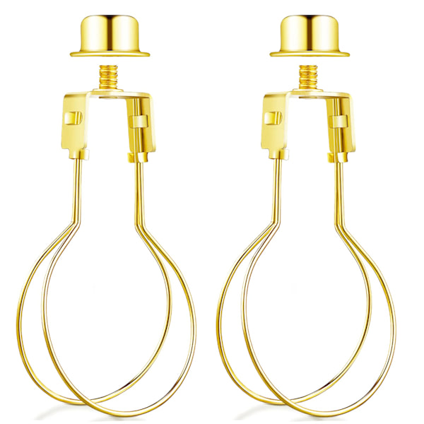 Adapter til lampeskærm - 2 stk. (guld)