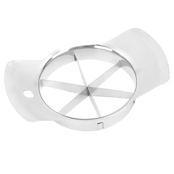 Appelsin eple pære kutter appelsinkutter 304 rustfritt stål fruktkutter hjem fruktkutter slicer sølv