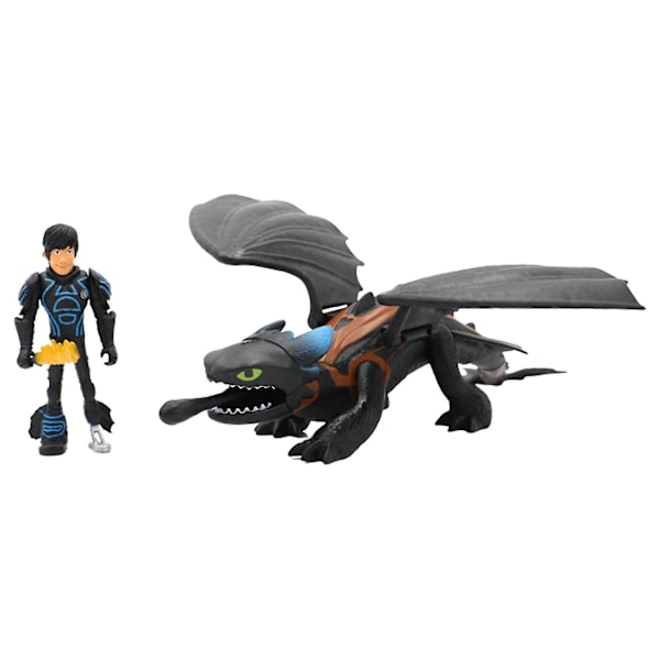 Hur man tränar din drake Filmfigur Figur Skrivbordsdekoration Hem DIY Nattfury Samlarobjekt Leksak C