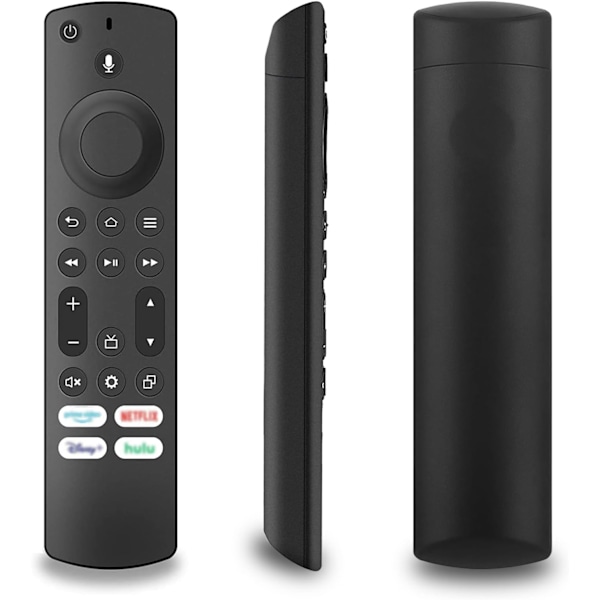 Ersättningsfjärrkontroll med röststyrning för Insignia, Toshiba, Pioneer Smart Fire TV, kompatibel med NS-RCFNA-21, NS-RCFNA-19