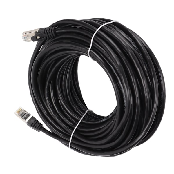 Cat 6 Ethernet-kabel EMI-skjerming Lavt returtap 10 Gbps Høyhastighets RJ 45-kontakt Internettkabel for PC 20 meter