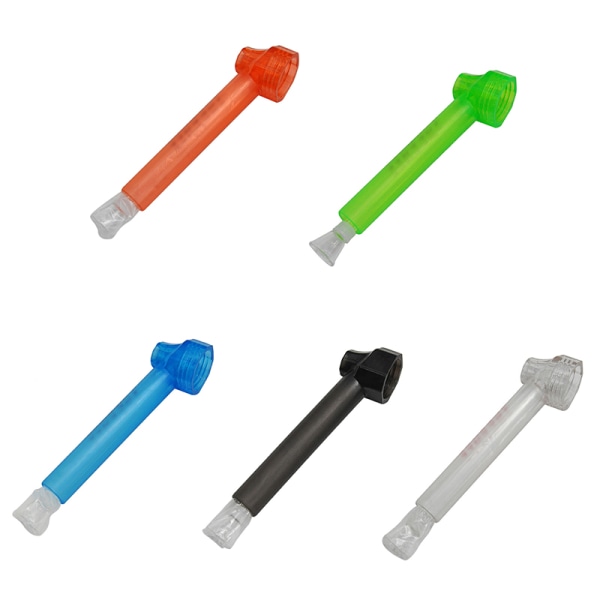 2 i 1 Bärbar Avtagbar Topp Puff Hookah Flask Konverter Vatten Blue