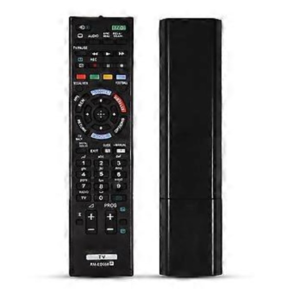 Svart fjernkontroll erstatning for Sony RM-ED058 TV