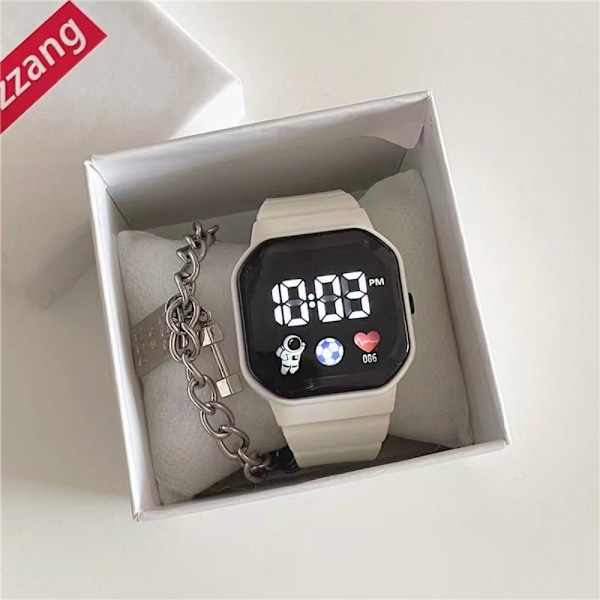 LED Digital Ur  White