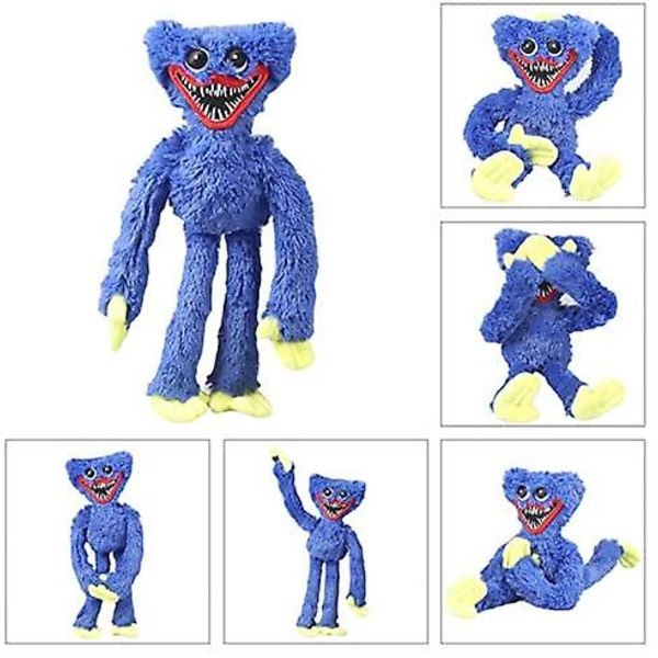 Plyslegetøj, Horrorspildukke til børns fødselsdag 15 tommer (huggy Wuggy blå)
