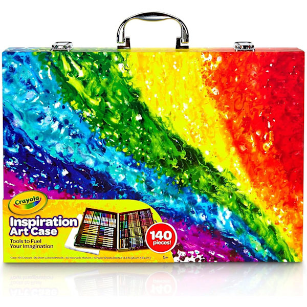 Inspiration Art Case Färgset - Rymden (140 delar), Konstkit för Barn, Leksaker för Flickor & Pojkar, Konstset, Skolmaterial, Presenter