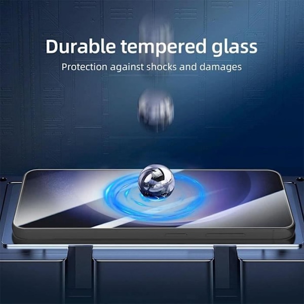 Härdat glas för Samsung Galaxy S23 FE - 4 delar - Transparent stötsäkert skyddsglas (ej för S23) Transparent