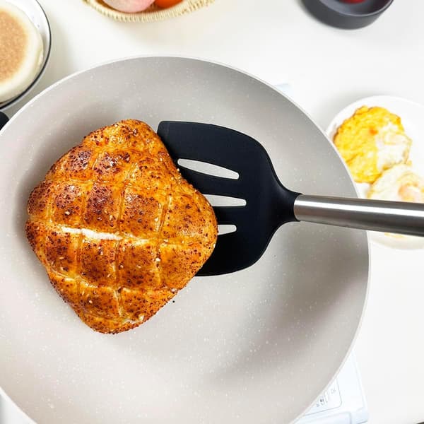 3-delars värmebeständigt silikonspatelset, non-stick köksredskap för bakning, stekning och matlagning