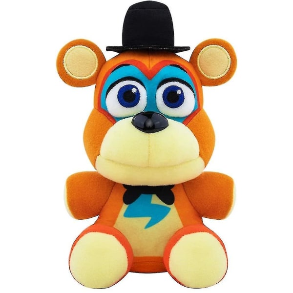 Plushfive Nights Pizza Plex-glamrock Freddy samleobjekt 1 stk