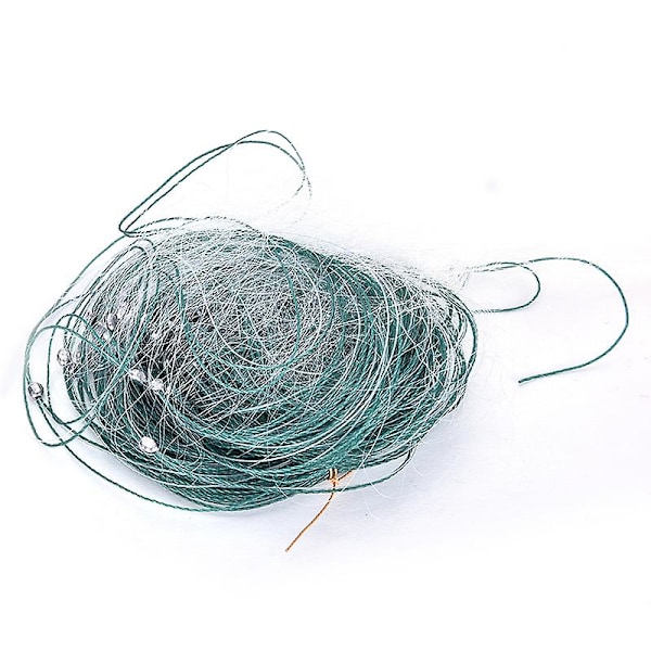 25m 3-lagers Monofilament Gill Fiskenät med Flyte Fiskfälla Fiskeverktyg Hfmqv