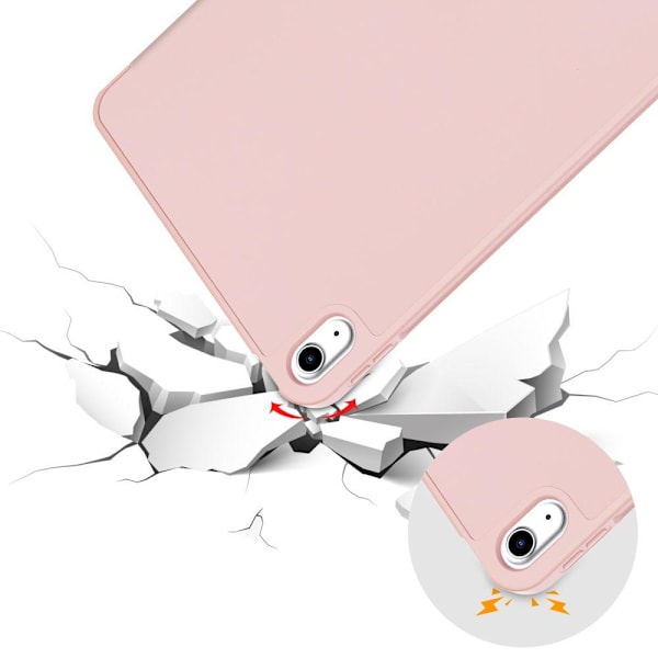 Tech-Protect iPad 10.9 2022 Fodral SmartCase Pennhållare Rosa