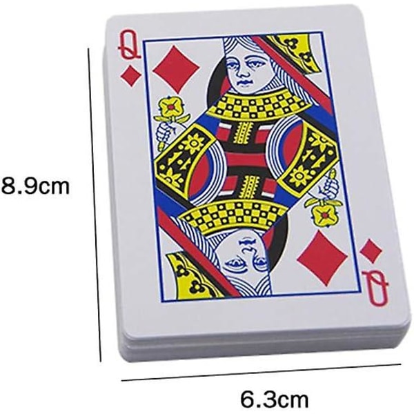 Merket Deck Magic Stripper Deck Trick Magic Tricks Rekvisitter, Spillekort Pokerkort Magiske Leker Festbordspill. Enkelt magisk triks for tryllekunstner