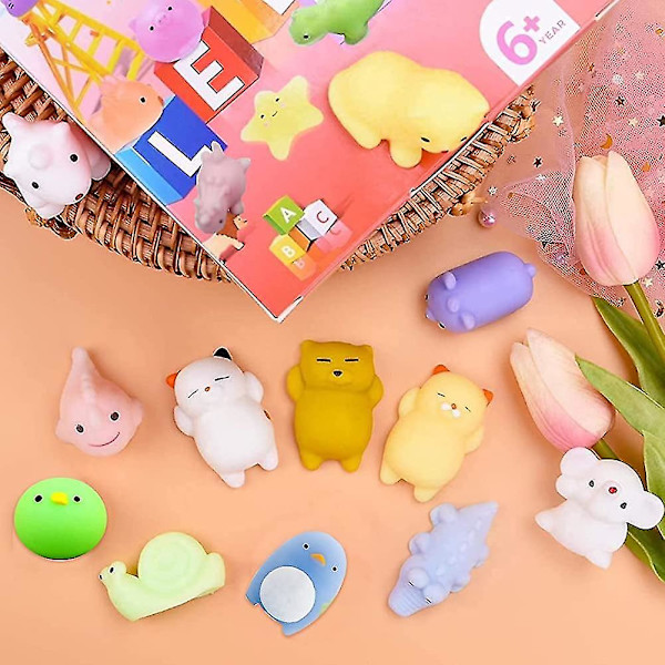 Squishy legetøj billigt Squishy Fidget legetøj pakke til piger Kawaii søde bløde klemme tilfældige stilarter