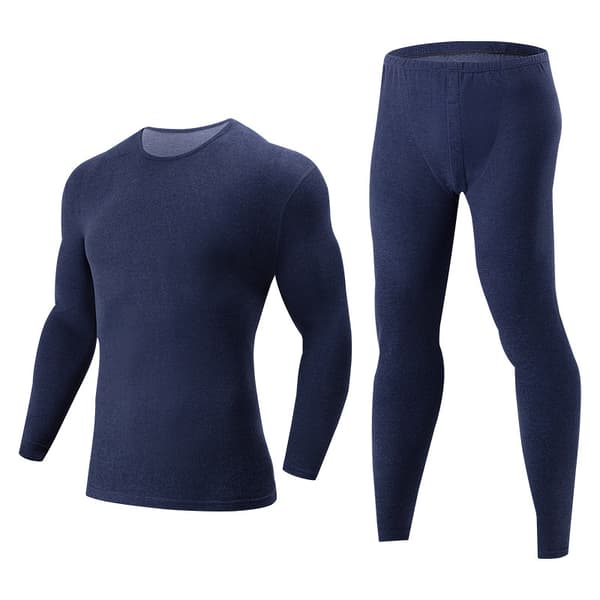 Termoundertøy for menn til høst og vinter, tettsittende base-lag sett Dark gray M