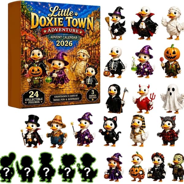 2026 Halloween Adventskalender – 24 Andeoverraskelser Evil Duck Calendar 26*18*3