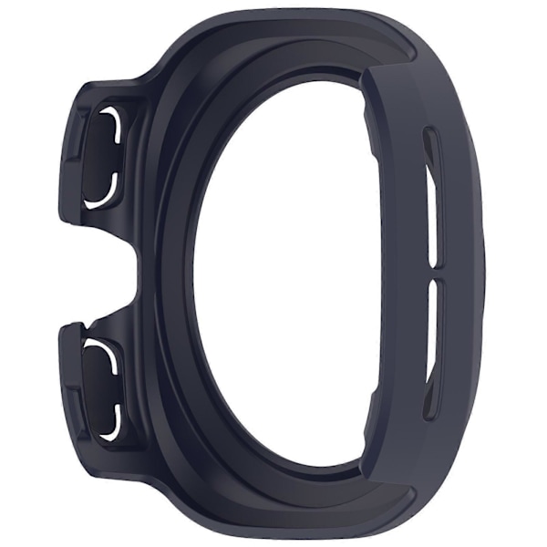 Hårdt PC-etui til Samsung Galaxy Watch Ultra 47mm, Semi-beskyttende armbåndsdæksel Midnight Blue