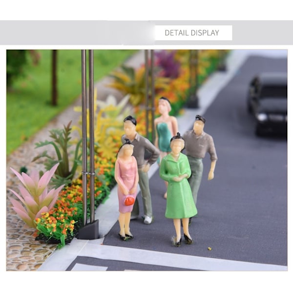 100 stk Plastfigurer 1/100 - Perfekt