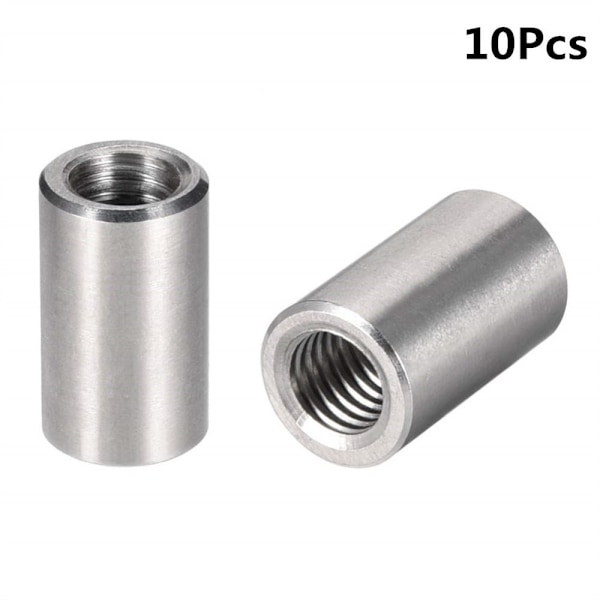10 kpl Pyöreät Kytkentämutterit Kytkentämutterit M8X20MM M8x20mm